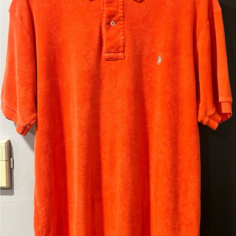 Men's Orange Polo Shirt